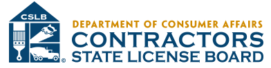 Contractors State License Board California License Lookup